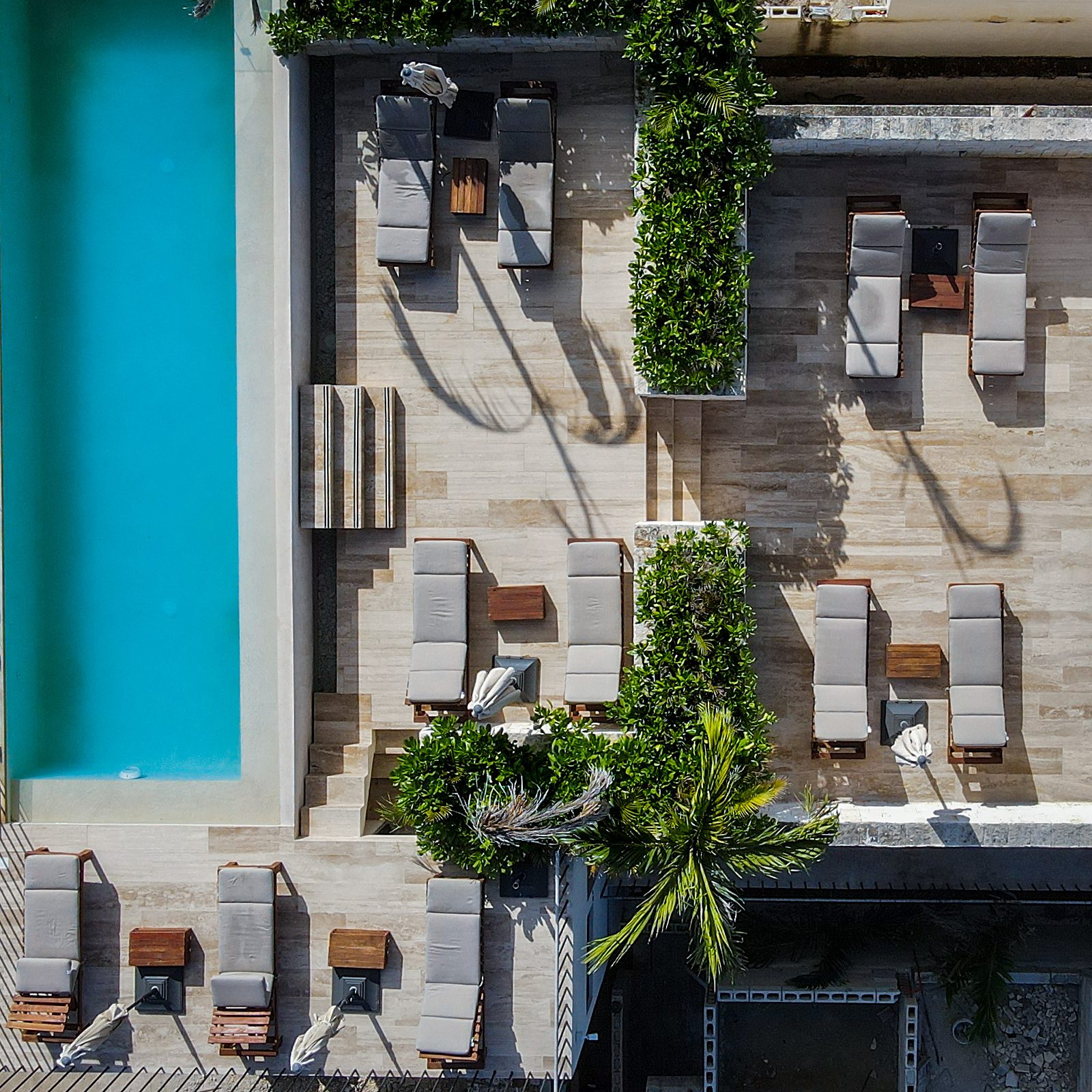 Alberca vista cenital — Focus Tulum