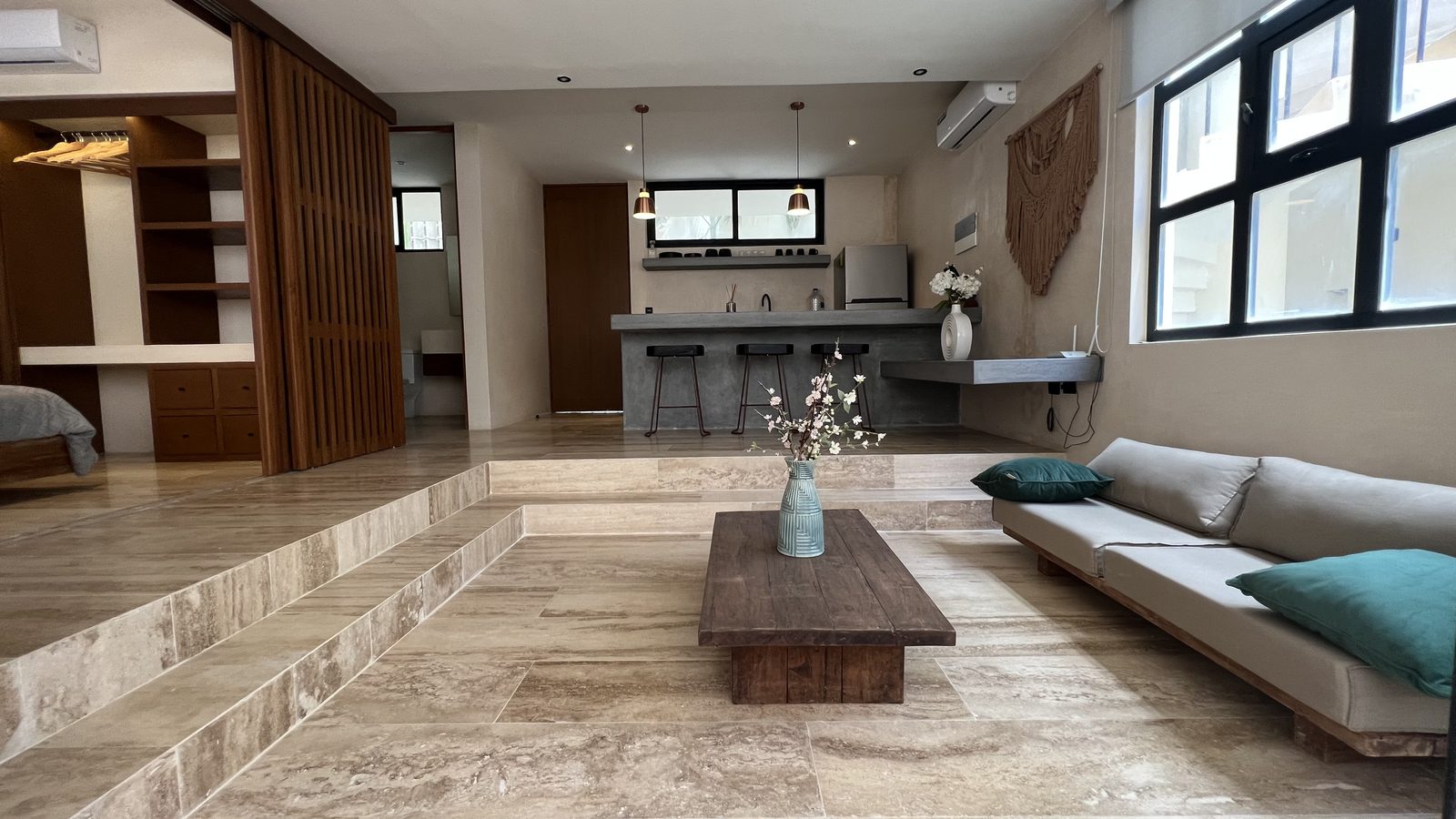 El estar · Living — Focus Tulum