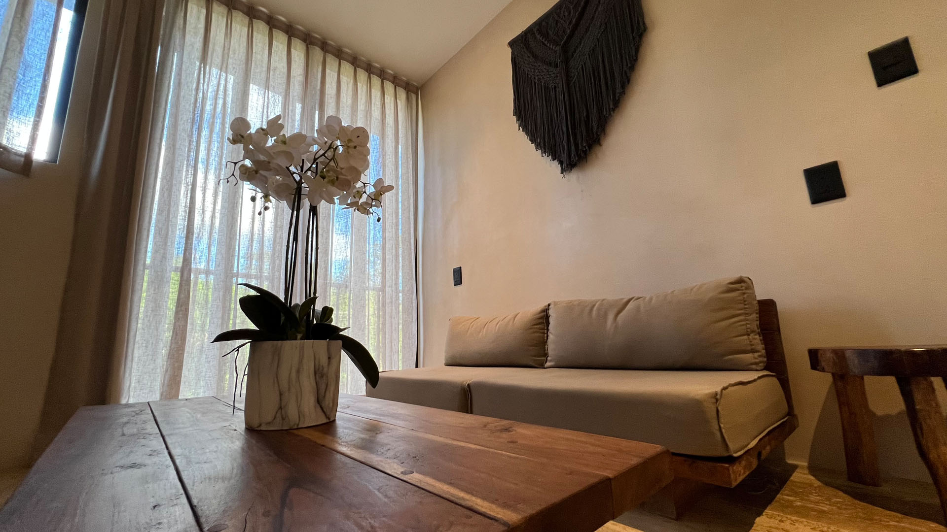El estar · Living — Focus Tulum