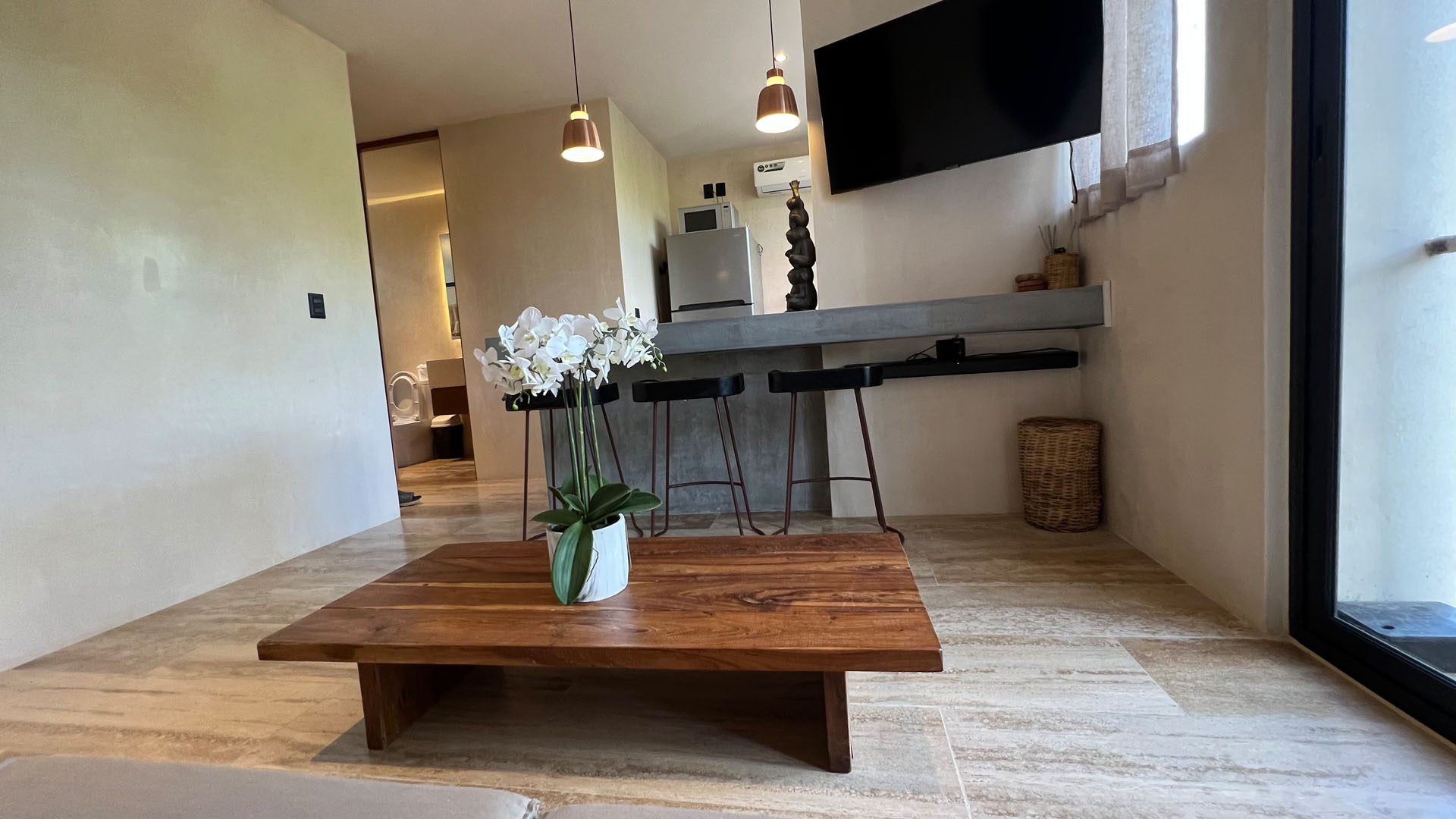 El estar · Living — Focus Tulum