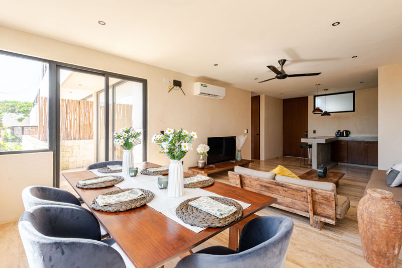 El estar · Living — Focus Tulum