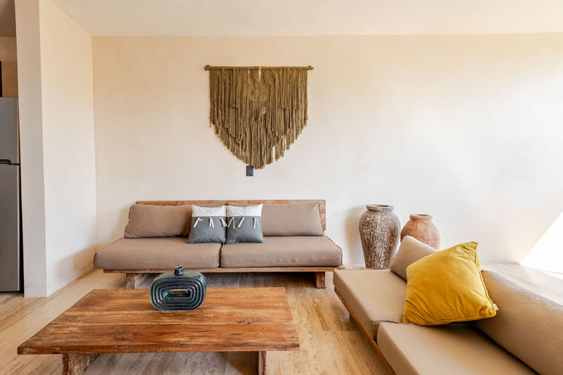 El estar · Living — Focus Tulum