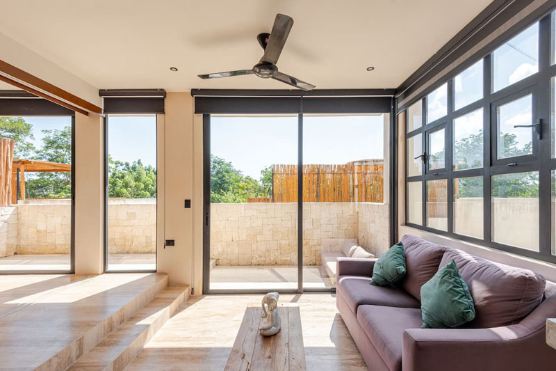 El estar · Living — Focus Tulum