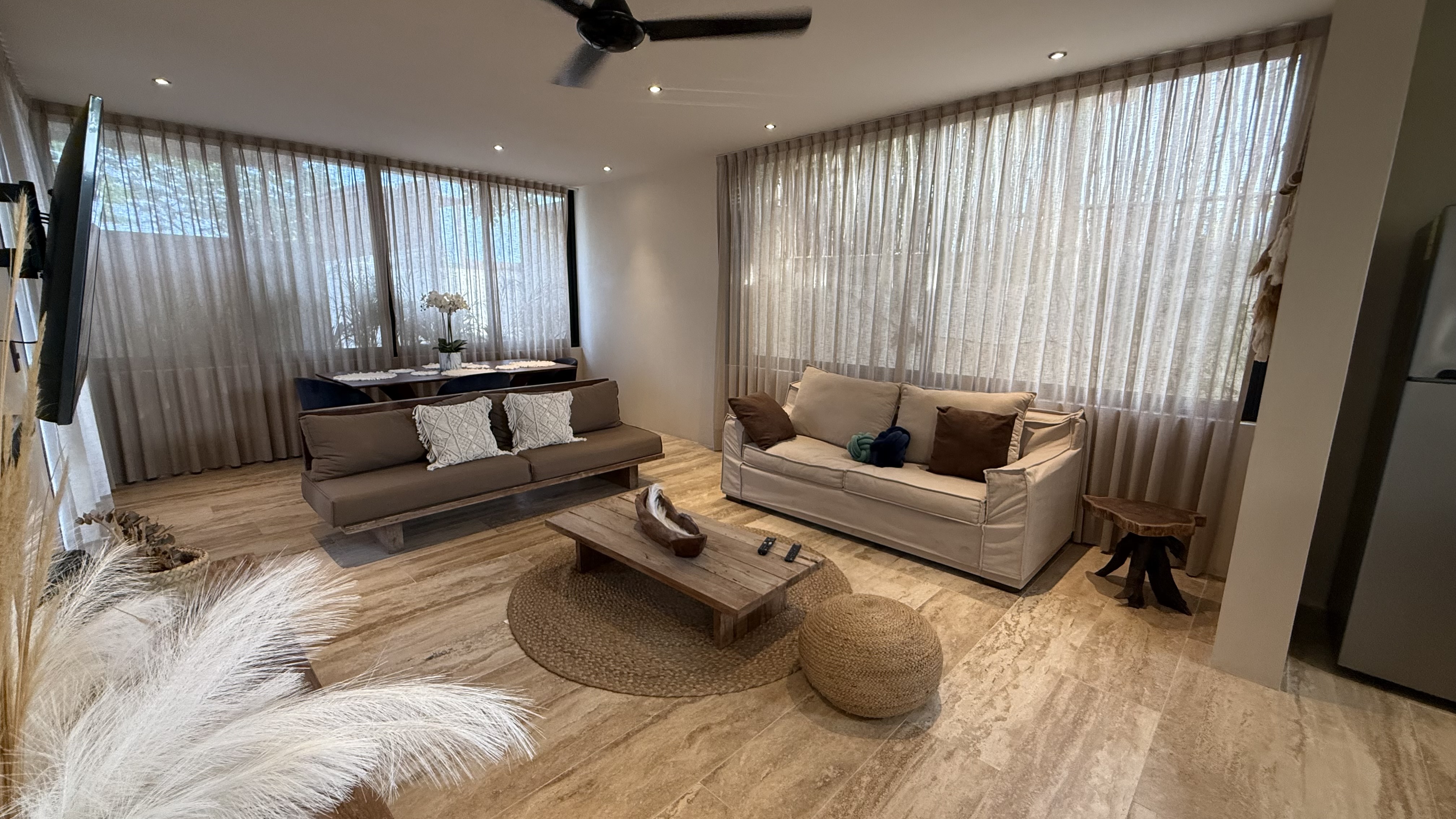 El estar · Living — Focus Tulum