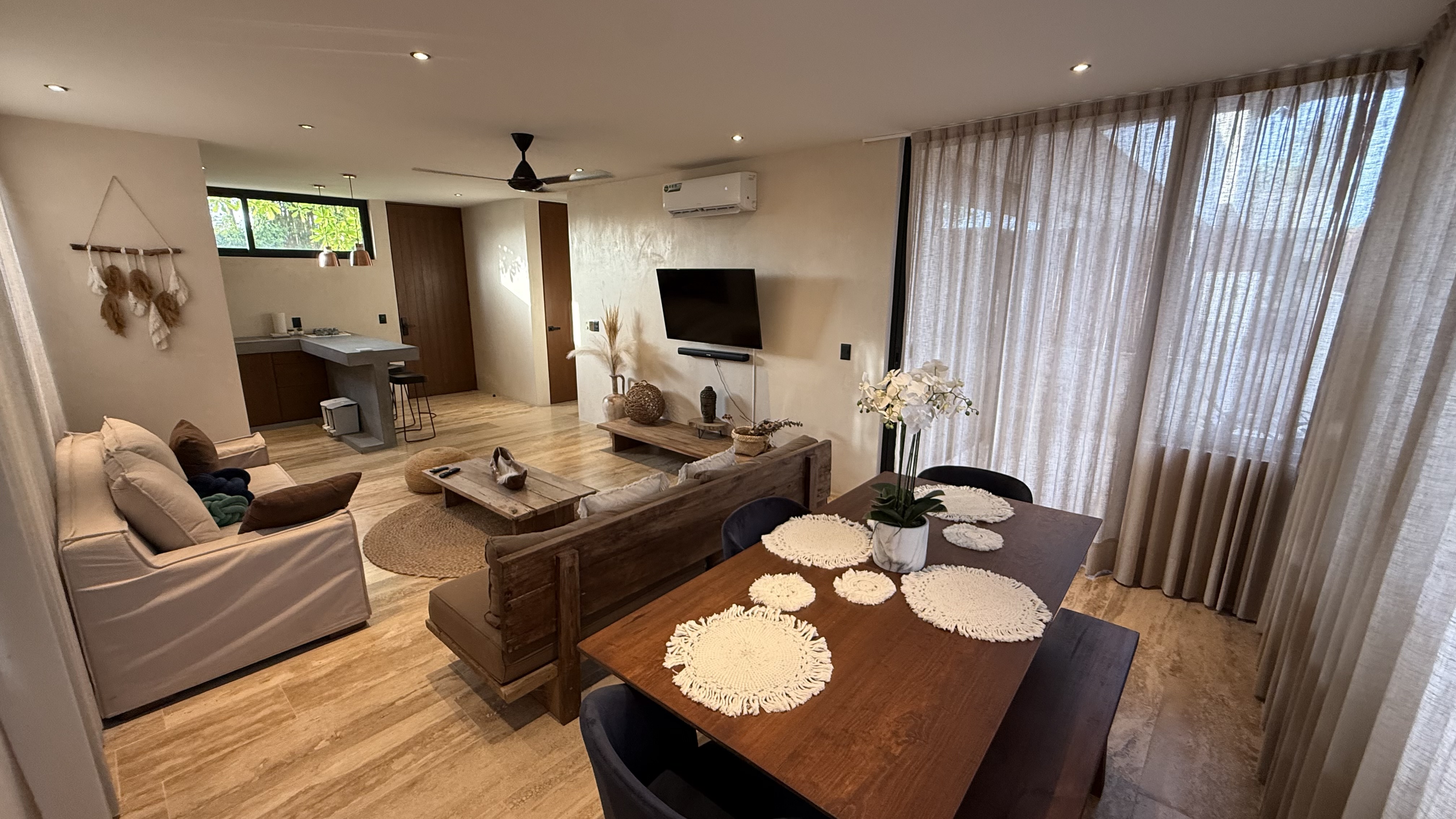 El estar · Living — Focus Tulum